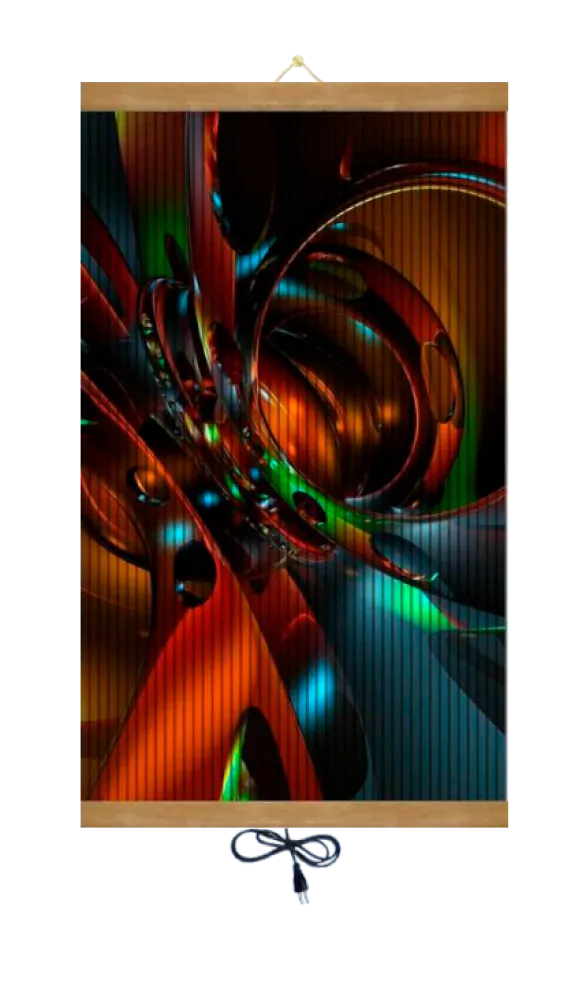 Обогреватель-картина с абстрактным рисунком